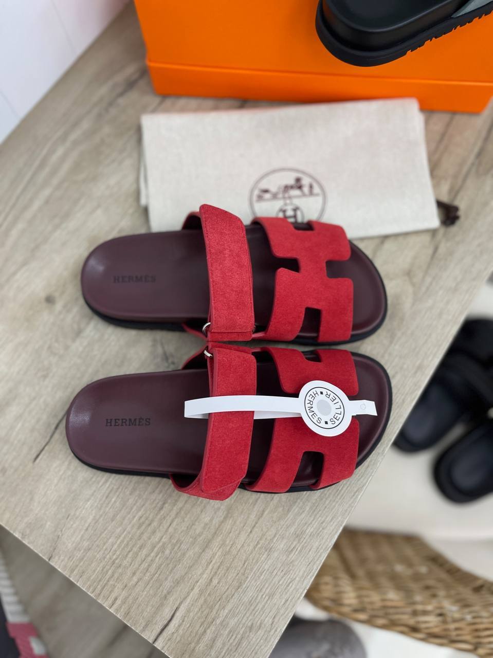 Трендовые сандалии Hermes BP-31617 Трендовые сандалии Hermes BP-31617