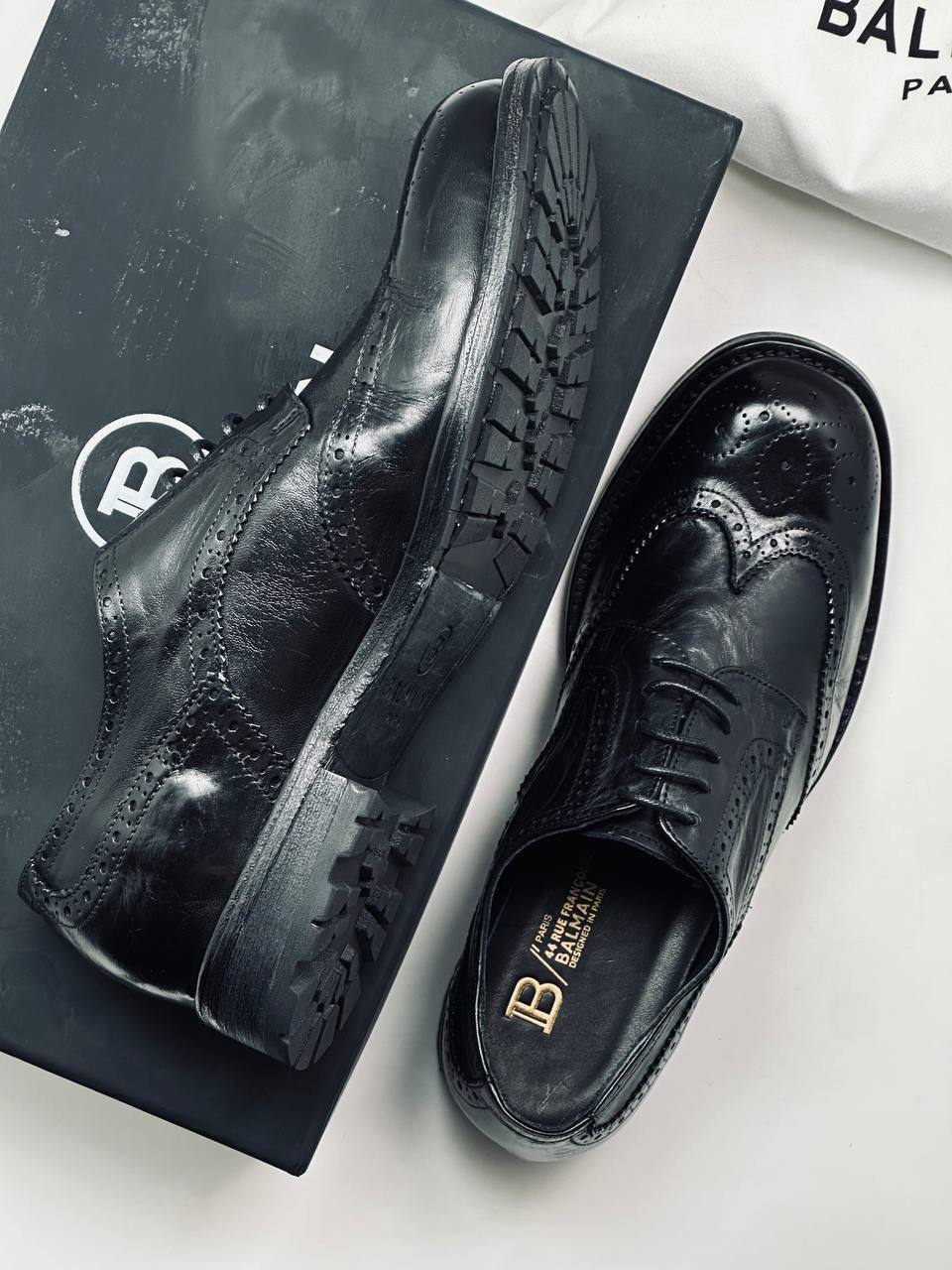 Стильные туфли Balmain BP-39104 Стильные туфли Balmain BP-39104