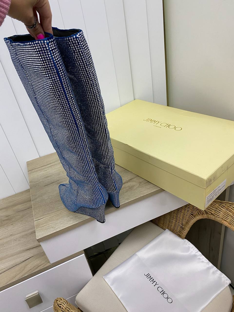 Премиум сапоги Jimmy Choo BP-25406 Премиум сапоги Jimmy Choo BP-25406