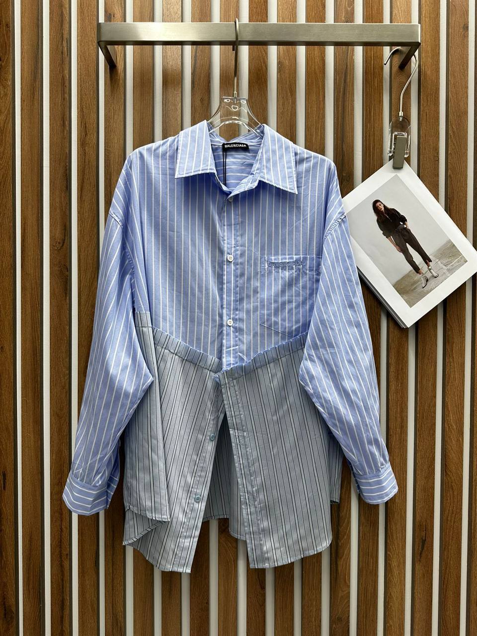 Трендовая рубашка Balenciaga BP-51070 Трендовая рубашка Balenciaga BP-51070