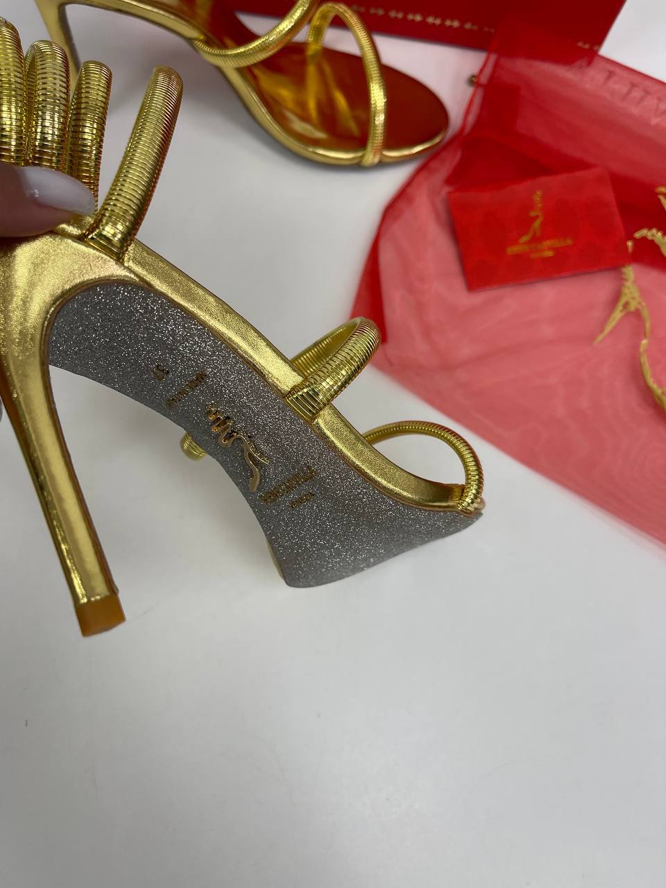 Босоножки премиум Rene Caovilla BP-34119 Босоножки премиум Rene Caovilla BP-34119