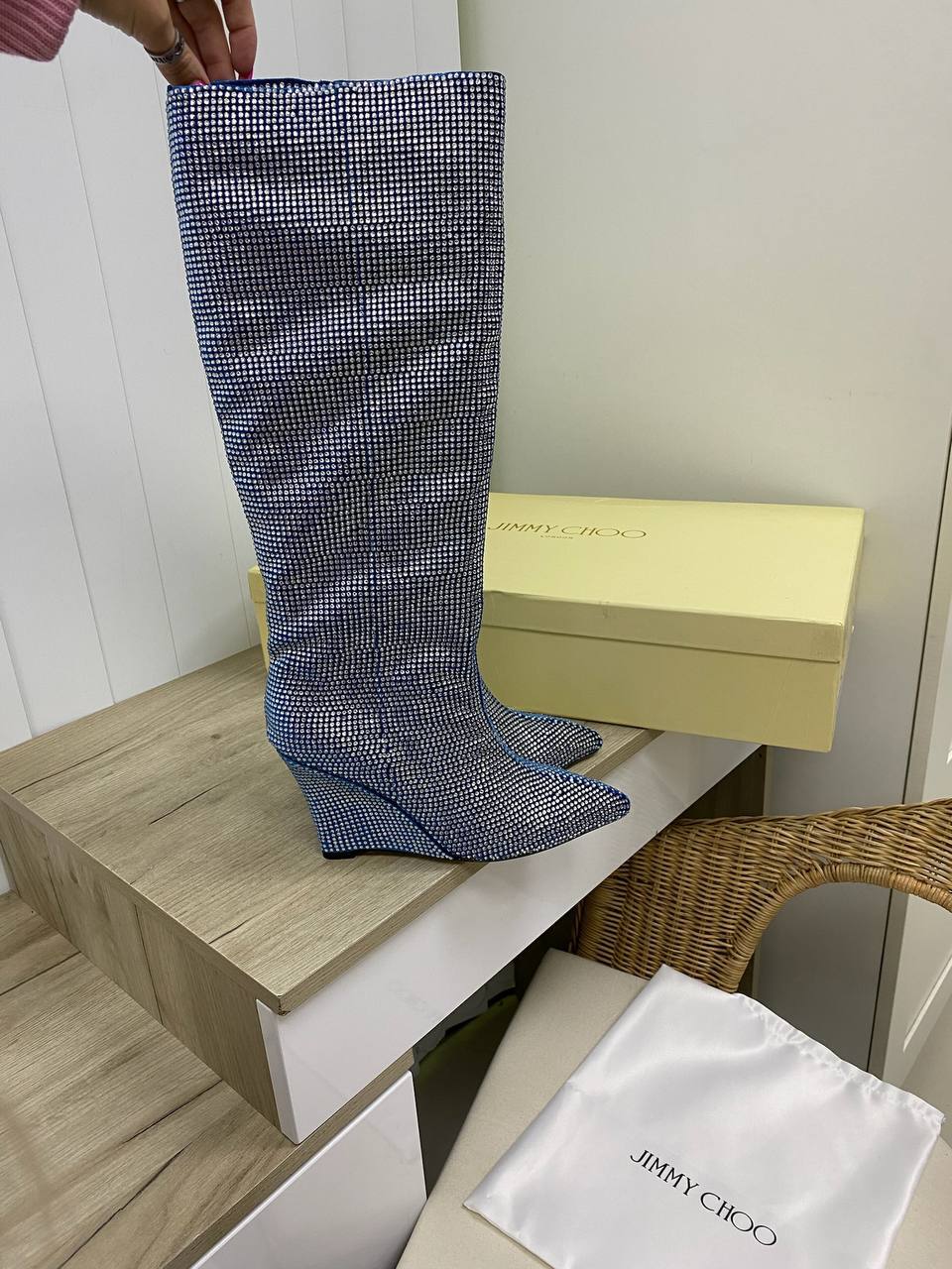 Премиум сапоги Jimmy Choo BP-25406 Премиум сапоги Jimmy Choo BP-25406