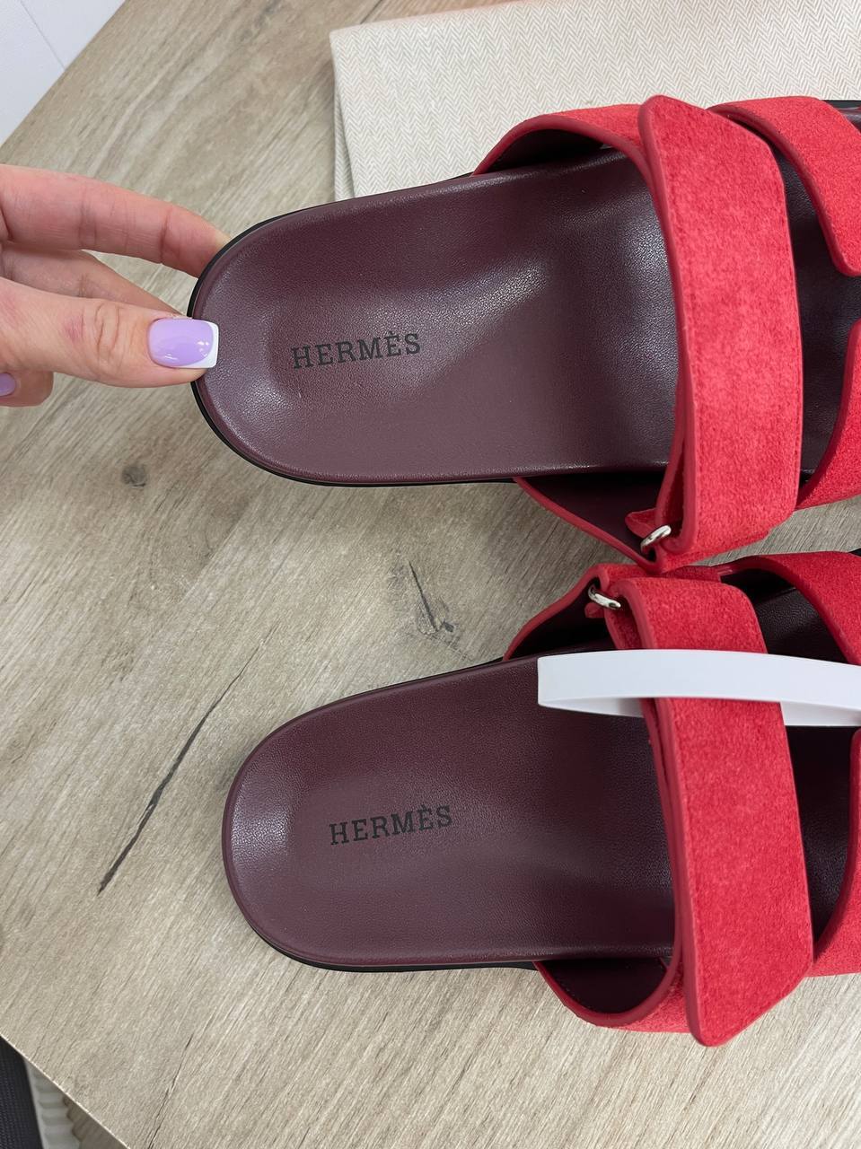 Трендовые сандалии Hermes BP-31617 Трендовые сандалии Hermes BP-31617