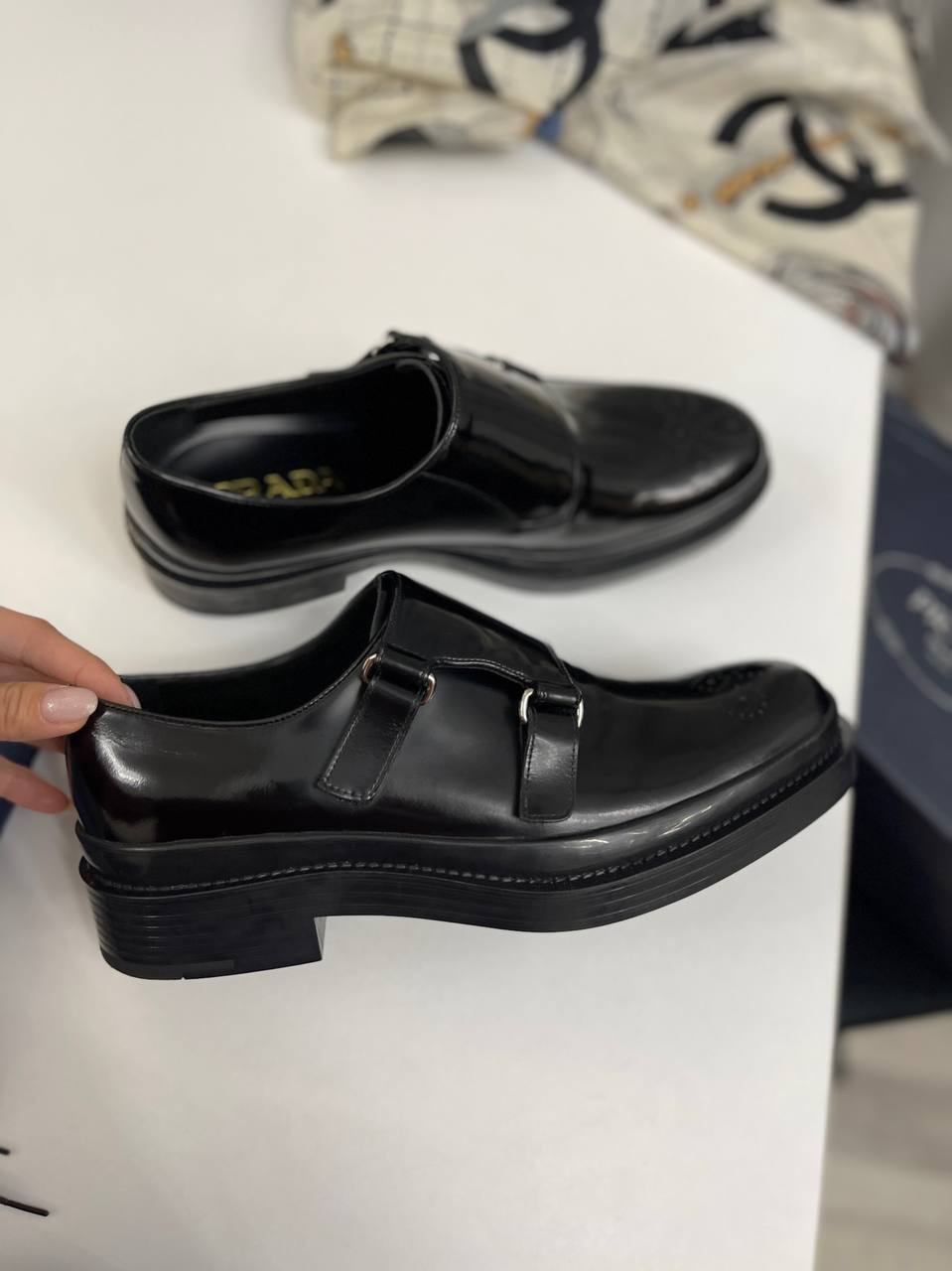 Стильные монки Prada BP-39711 Стильные монки Prada BP-39711