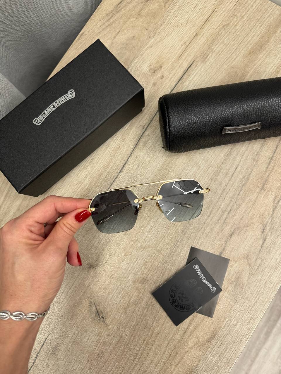 Очки Chrome hearts BP-47339 премиум Очки Chrome hearts BP-47339 премиум