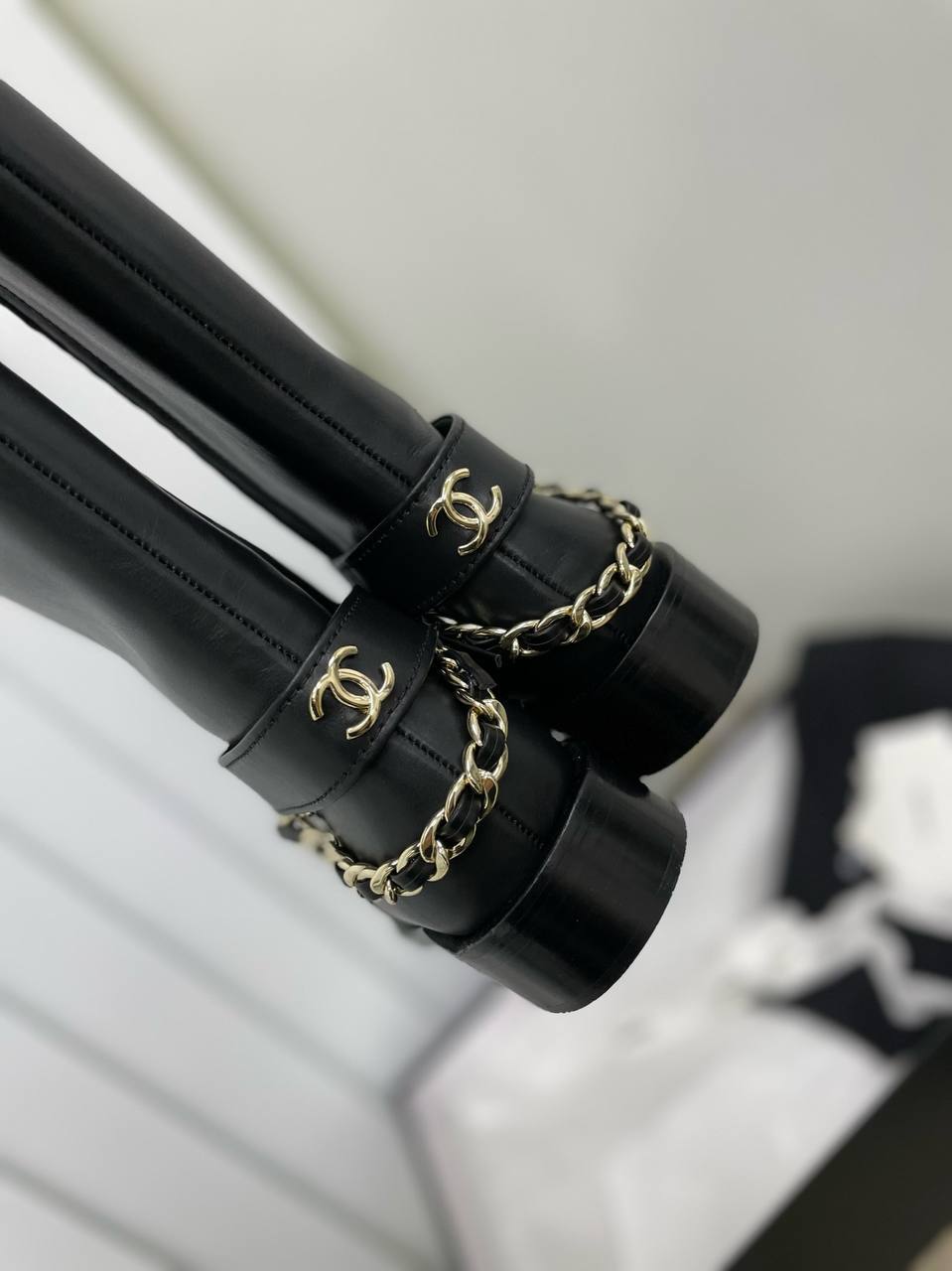Дизайнерские сапоги Chanel BP-21353 Дизайнерские сапоги Chanel BP-21353