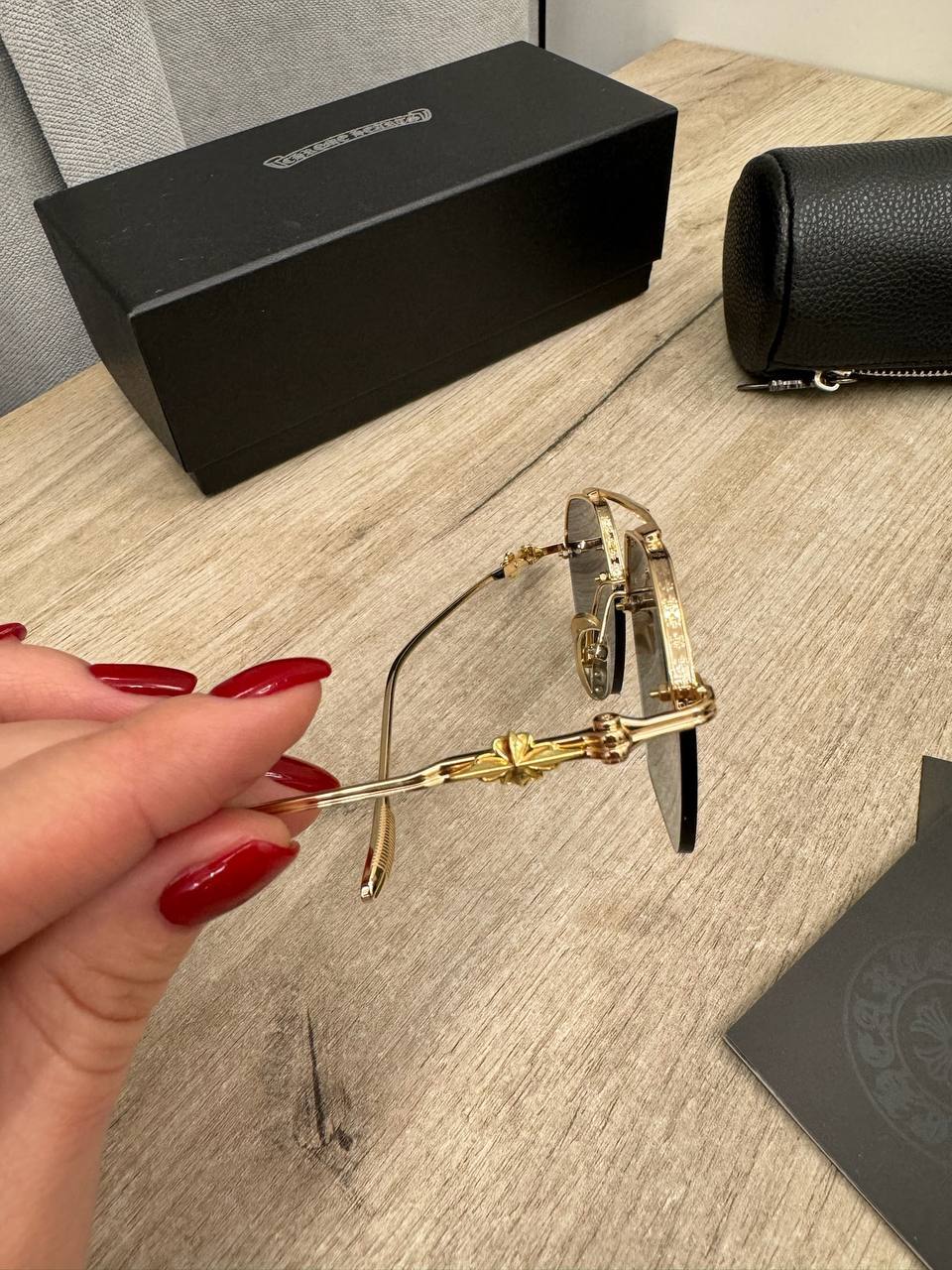 Очки Chrome hearts BP-47339 премиум Очки Chrome hearts BP-47339 премиум