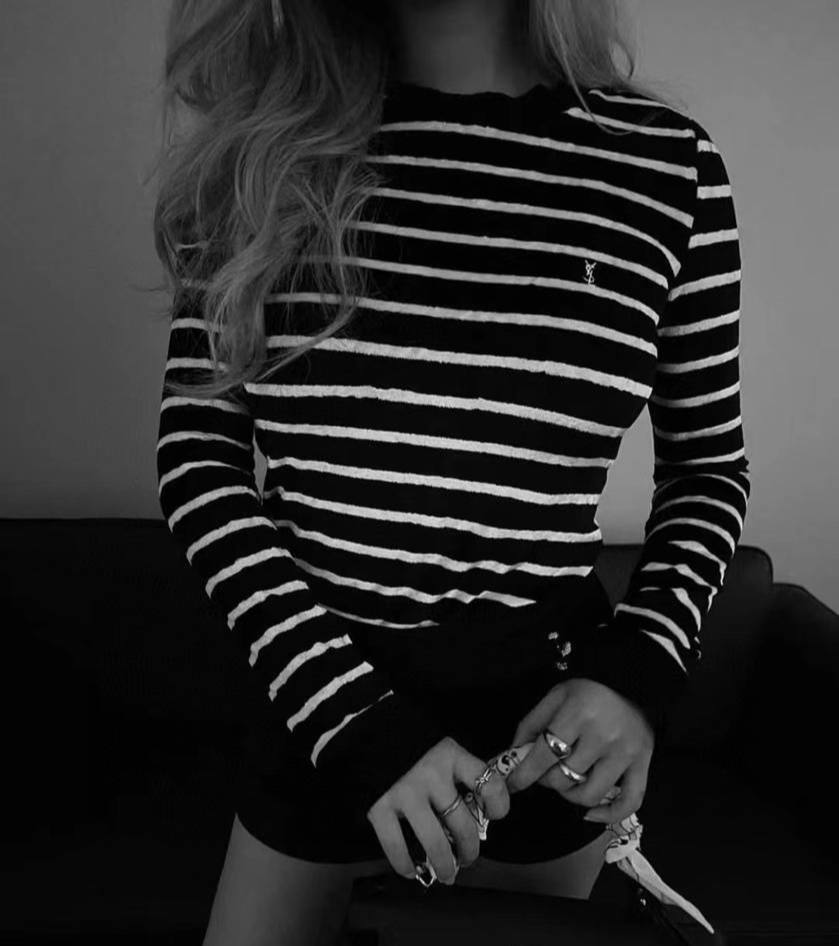 Лонгслив Yves Saint Laurent повседневный BP-17808 Лонгслив Yves Saint Laurent повседневный BP-17808