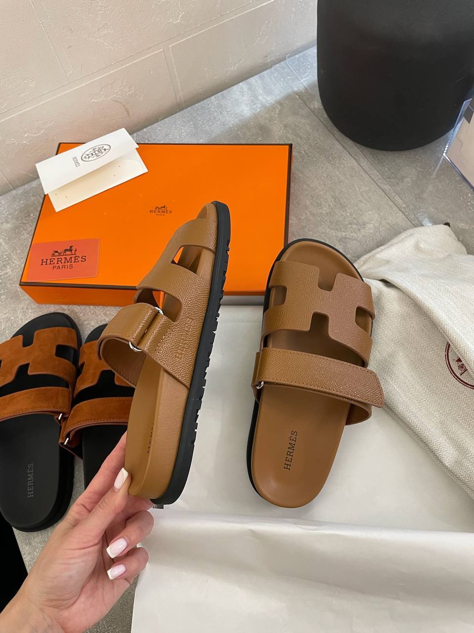 Коллекционные сандалии Hermes BP-50097 Коллекционные сандалии Hermes BP-50097