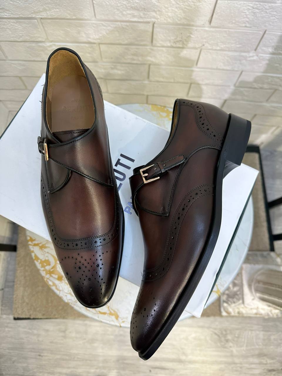 Повседневные монки Berluti BP-27684 Повседневные монки Berluti BP-27684