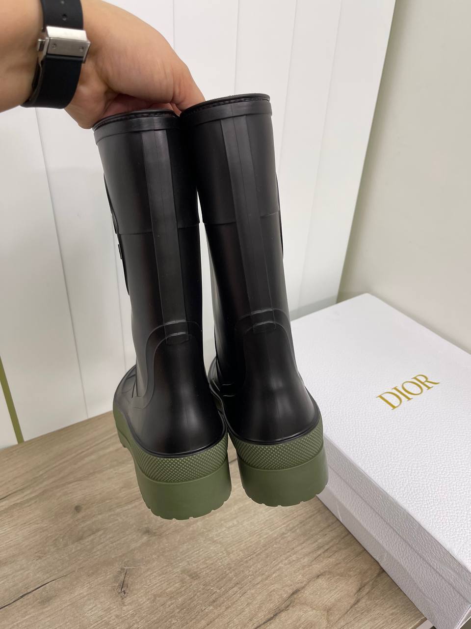 Резиновые сапоги Diorunion Christian Dior премиум BP-37727 Резиновые сапоги Diorunion Christian Dior премиум BP-37727