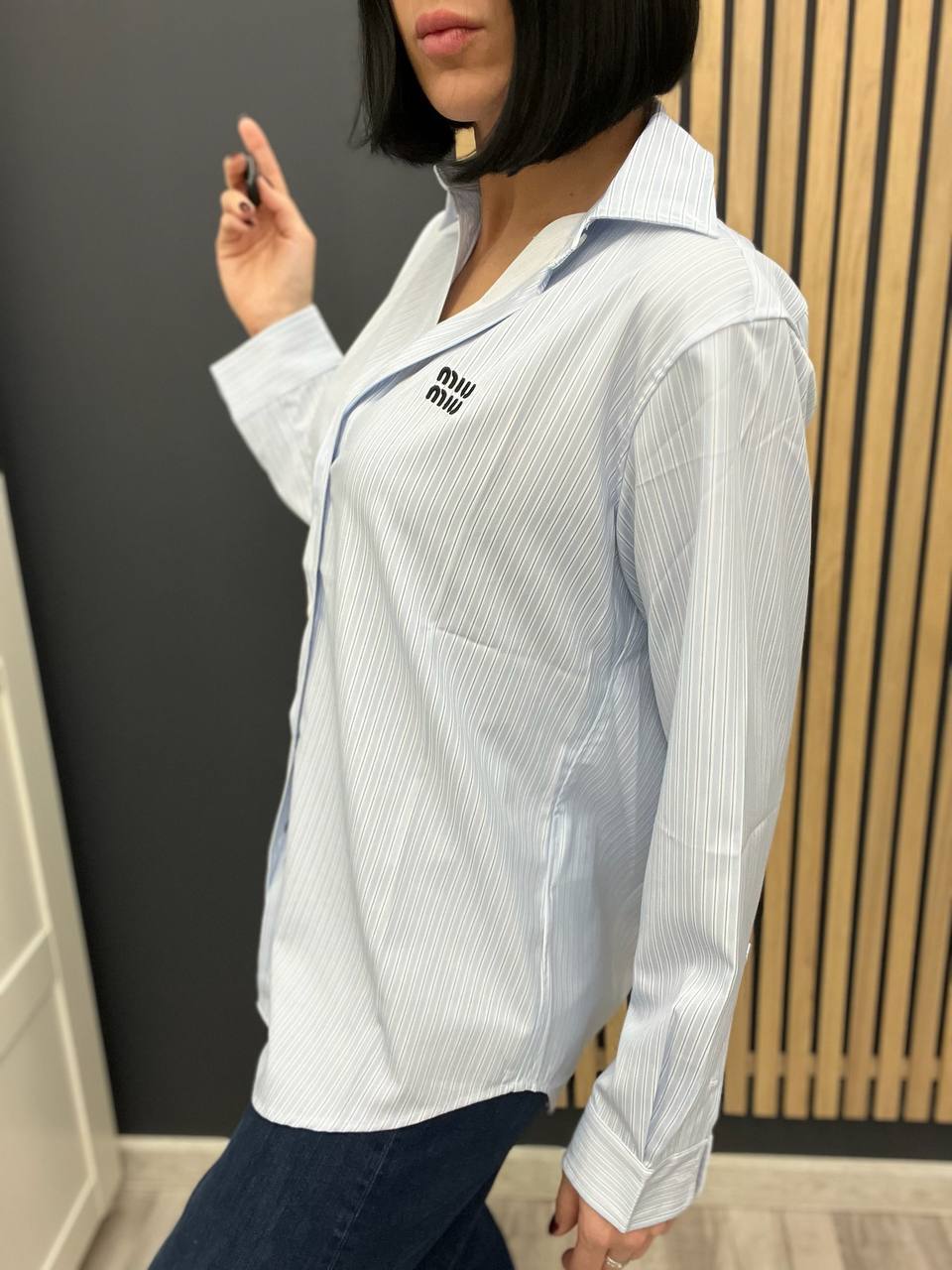 Miu Miu элитная рубашка BP-46924 Miu Miu элитная рубашка BP-46924