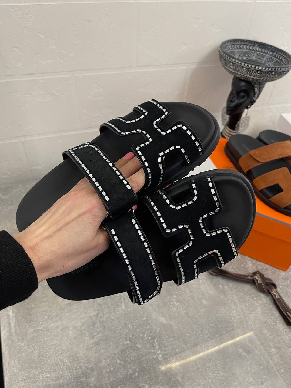 Коллекционные сандалии Hermes BP-48229 Коллекционные сандалии Hermes BP-48229