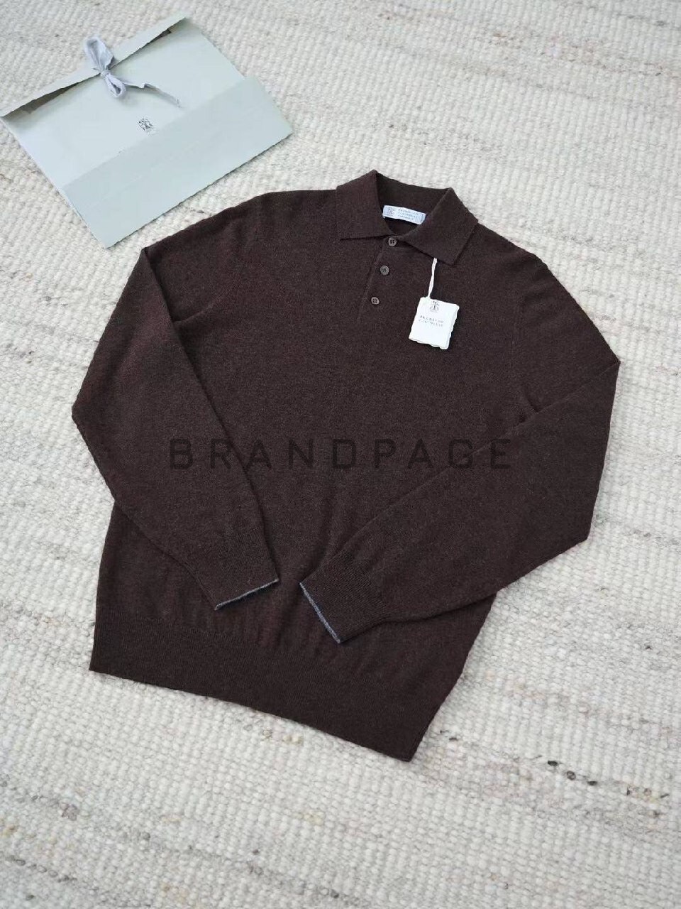 Поло кашемировое BC BPLUX5340 Поло кашемировое BC BPLUX5340