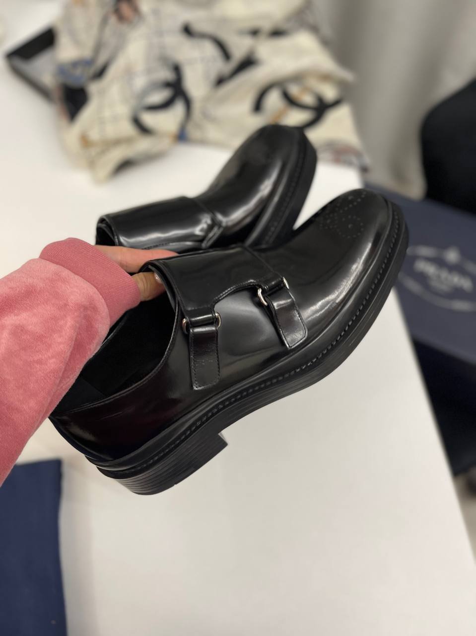 Стильные монки Prada BP-39711 Стильные монки Prada BP-39711