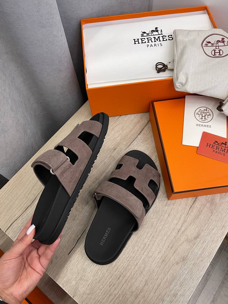 Люкс сандалии Hermes BP-50130 Люкс сандалии Hermes BP-50130