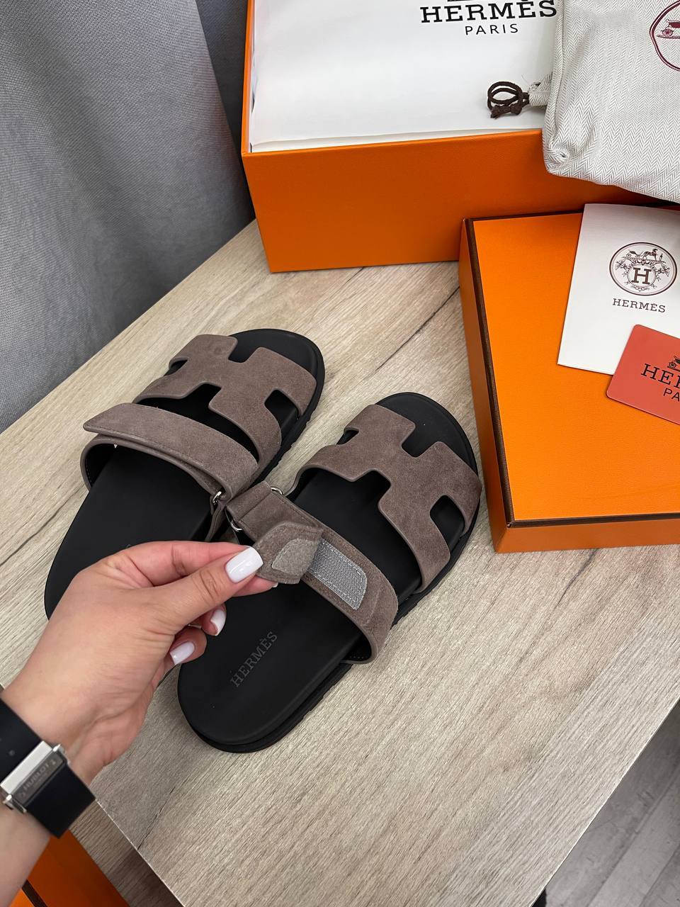 Люкс сандалии Hermes BP-50130 Люкс сандалии Hermes BP-50130