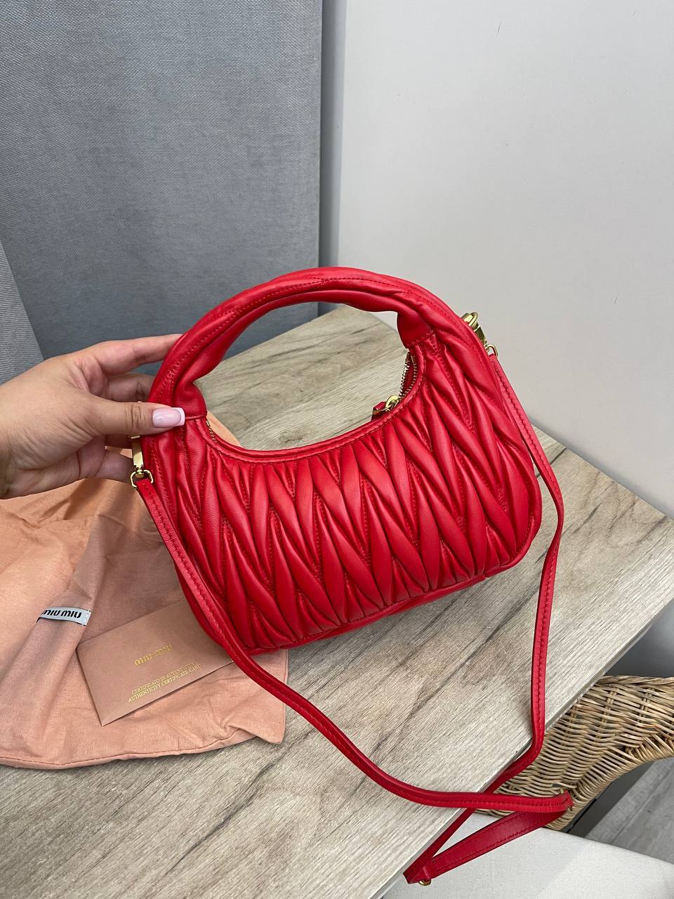 Женская коллекционная сумка Miu Miu BP-48712 Женская коллекционная сумка Miu Miu BP-48712