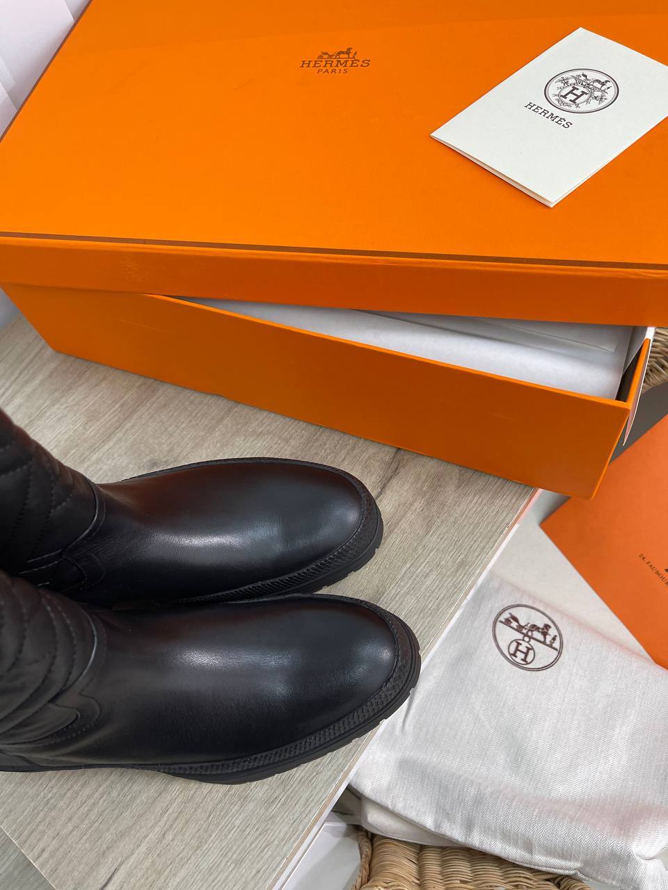 Люкс сапоги Hermes BP-22175 Люкс сапоги Hermes BP-22175