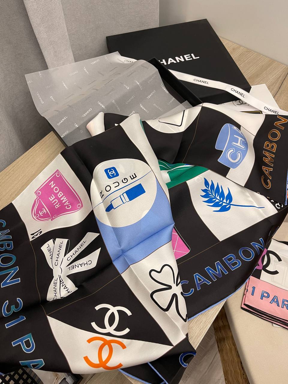 Платок премиум Chanel BP-45538 Платок премиум Chanel BP-45538