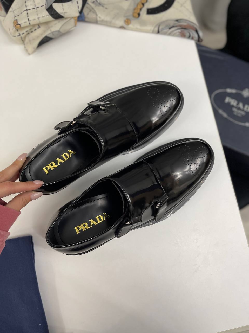 Стильные монки Prada BP-39711 Стильные монки Prada BP-39711