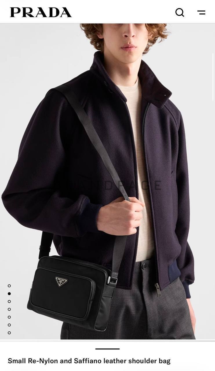 Сумка через плечо из нейлона Prada Сумка через плечо из нейлона Prada