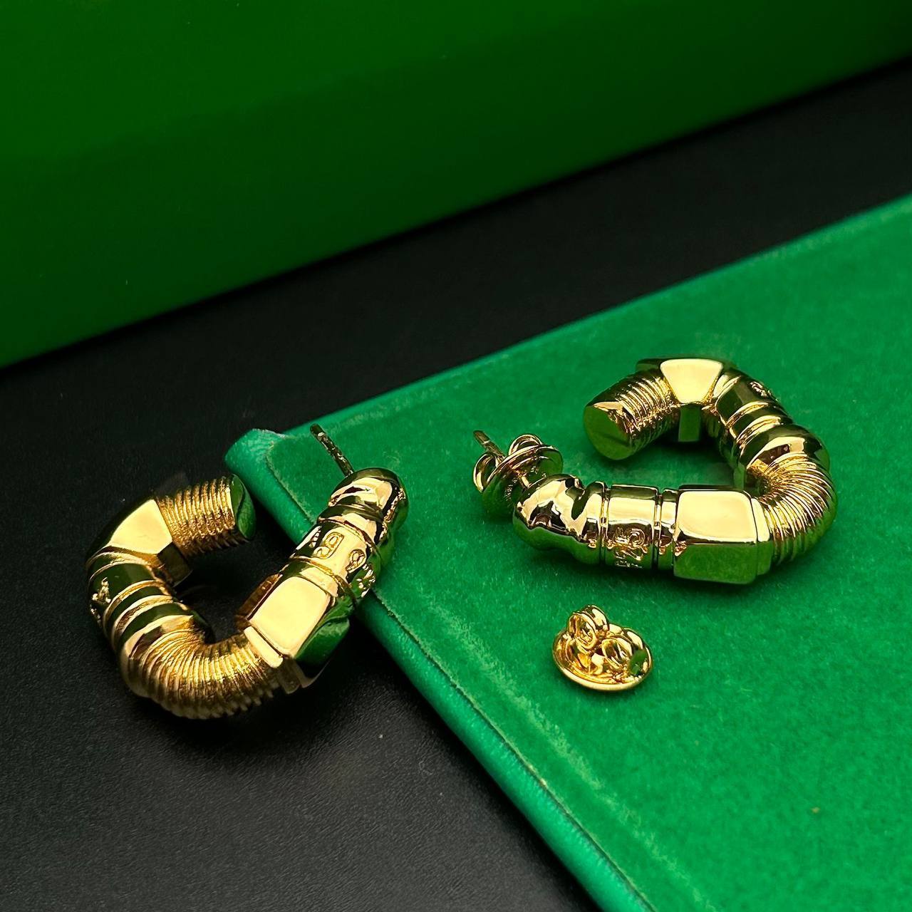 Элитные серьги Bottega Veneta BP-52377 Элитные серьги Bottega Veneta BP-52377