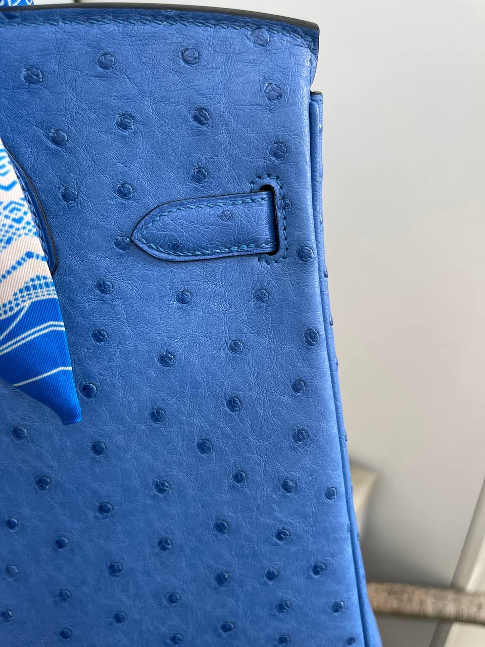 Элитная женская сумка Birkin 30 см, Ostrich PHW, Hermes BP-17771 Элитная женская сумка Birkin 30 см, Ostrich PHW, Hermes BP-17771