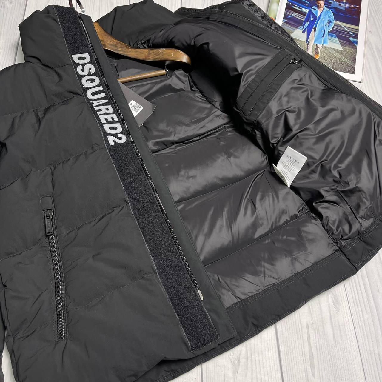 Пуховик Dsquared стильный BP-21769 Пуховик Dsquared стильный BP-21769