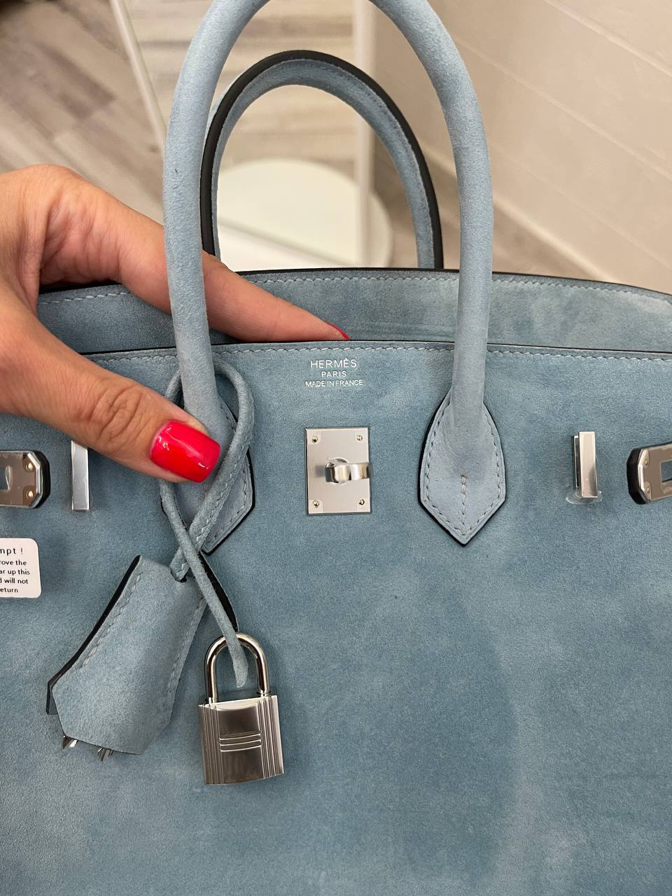 Трендовая сумка Birkin женская 25 PHW, Hermes BP-52493 Трендовая сумка Birkin женская 25 PHW, Hermes BP-52493