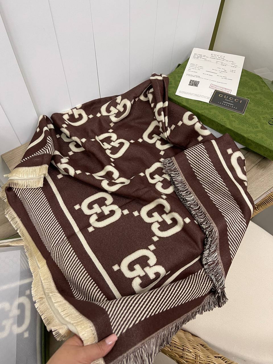 Повседневная шаль Gucci BP-26992 Повседневная шаль Gucci BP-26992