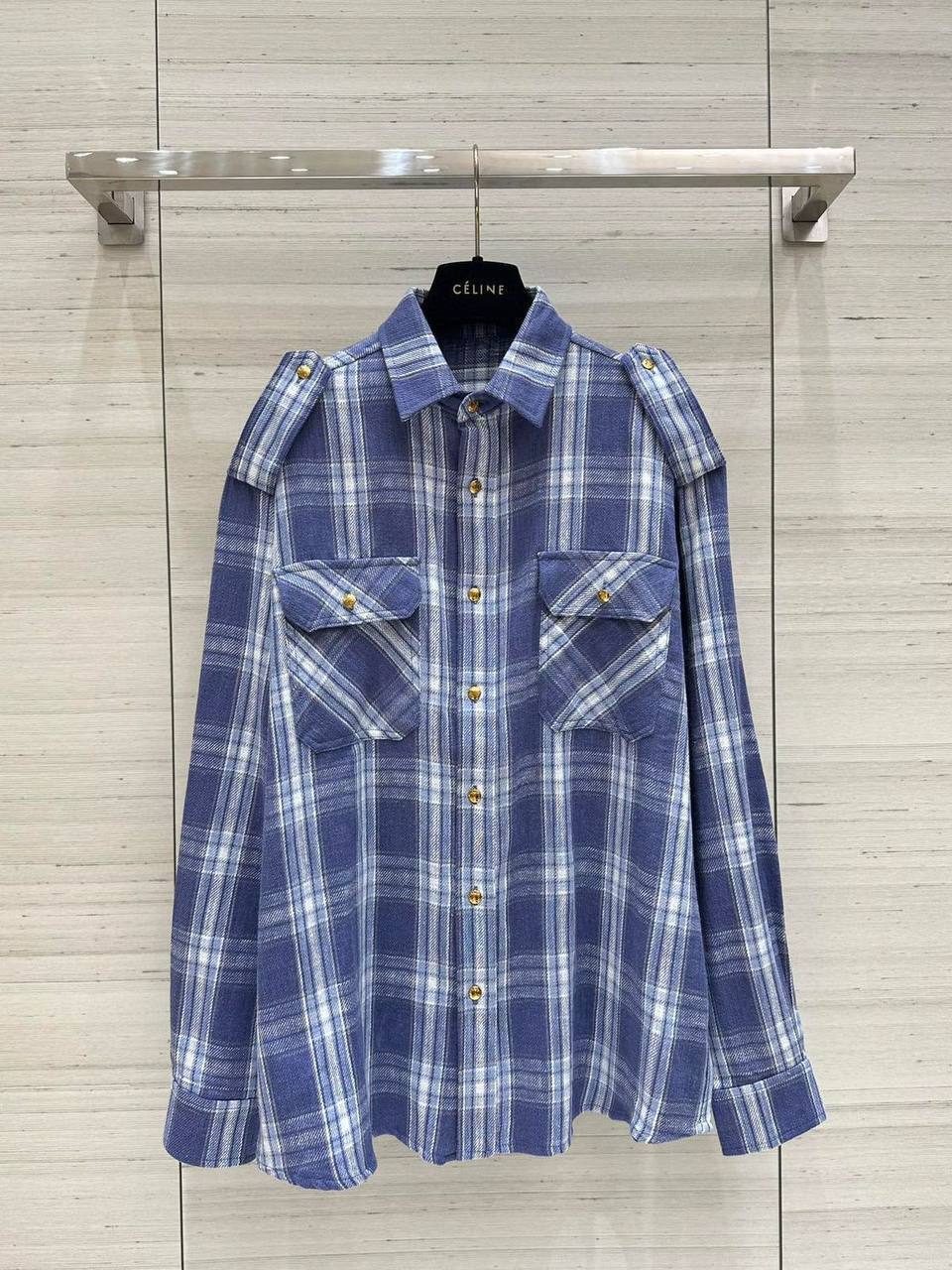 Рубашка Celine эксклюзивная BP-53732 Рубашка Celine эксклюзивная BP-53732