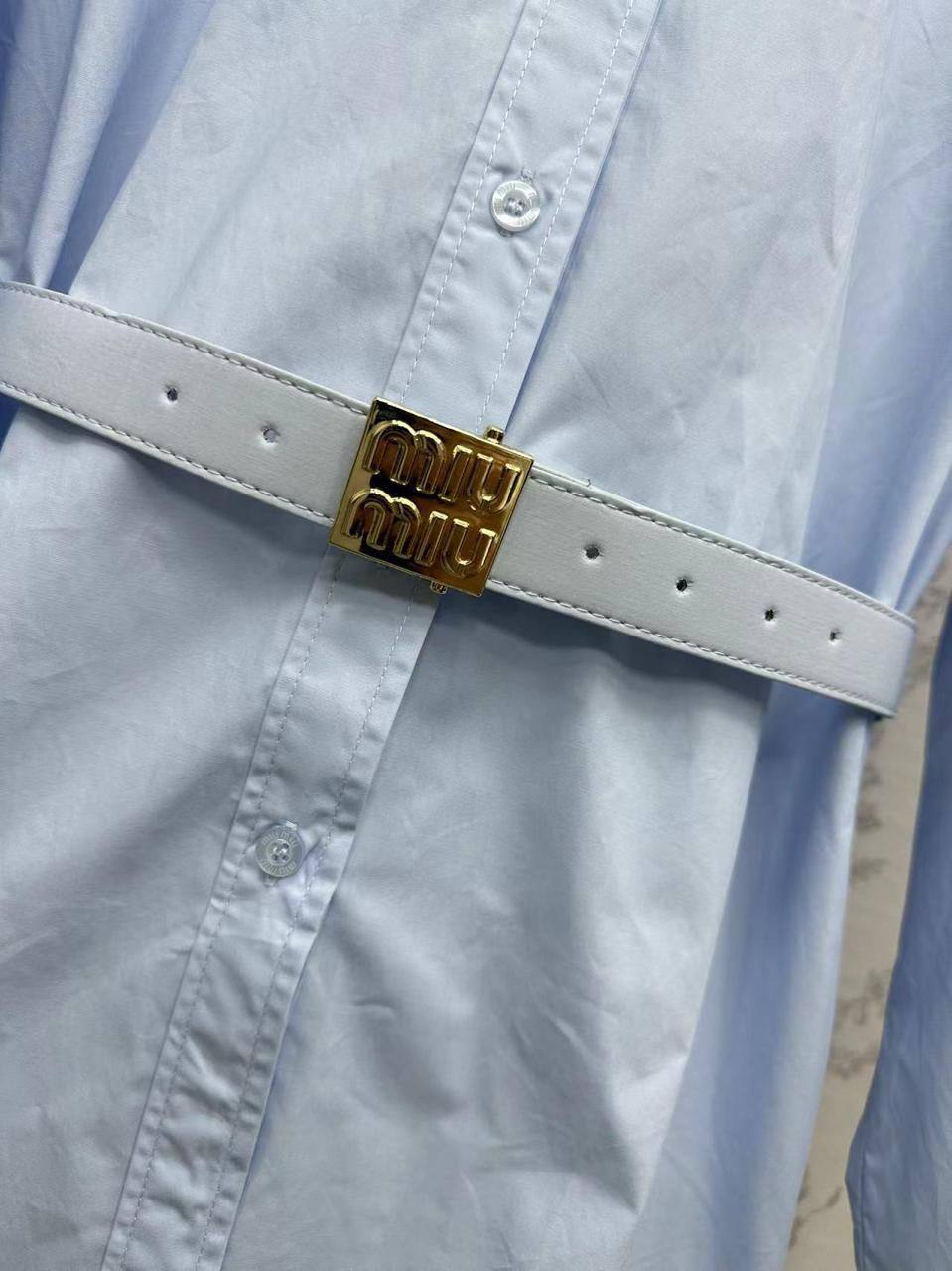 Платье-рубашка коллекционная Miu Miu BP-51391 Платье-рубашка коллекционная Miu Miu BP-51391