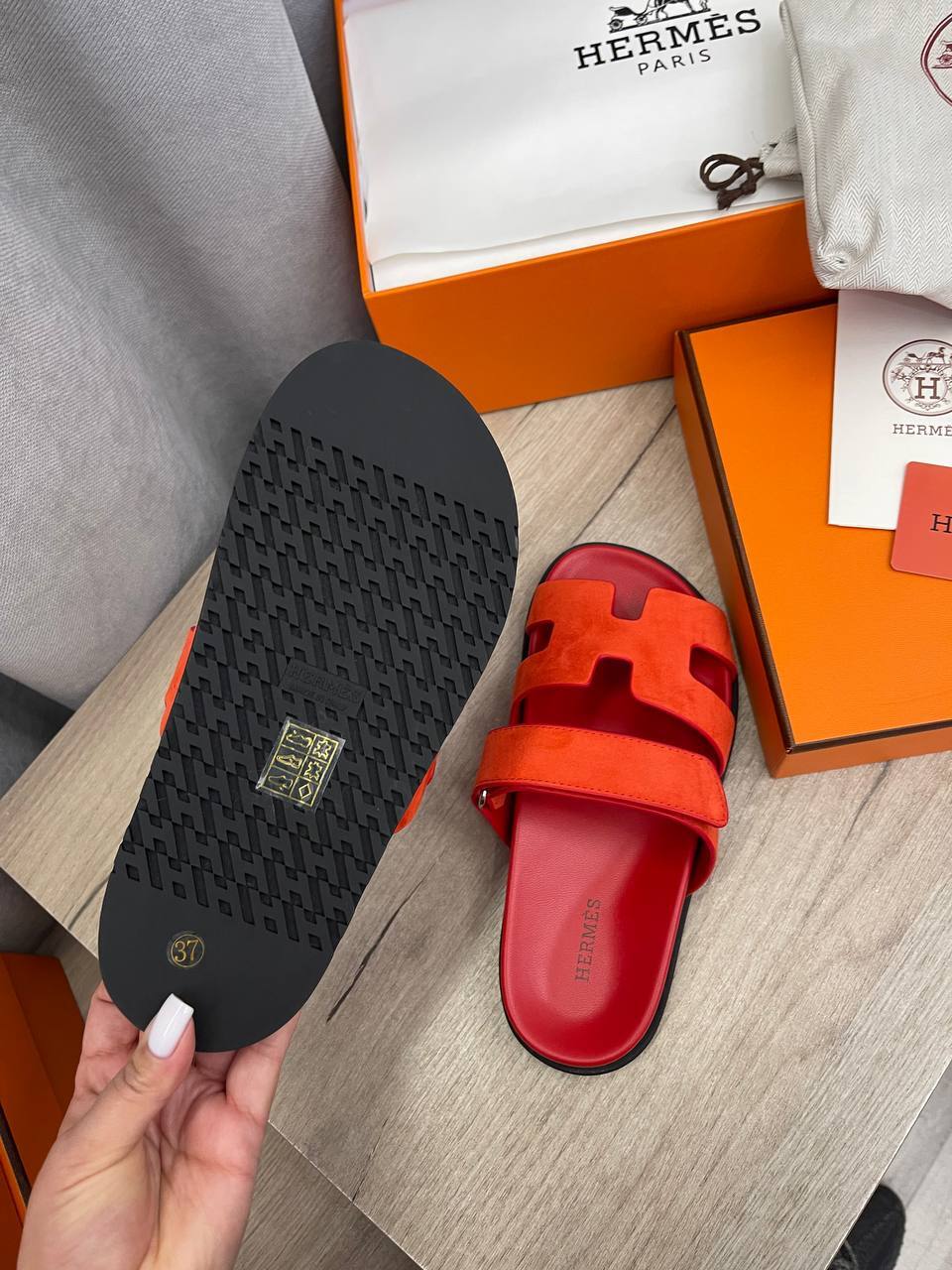 Премиум сандалии Hermes BP-50128 Премиум сандалии Hermes BP-50128