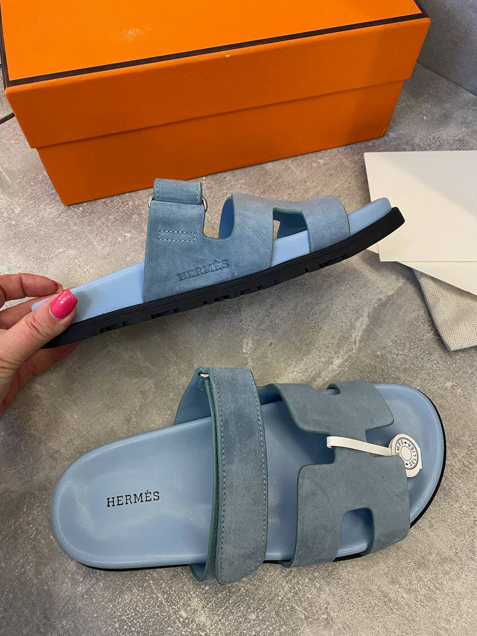 Коллекционные сандалии Hermes BP-50553 Коллекционные сандалии Hermes BP-50553