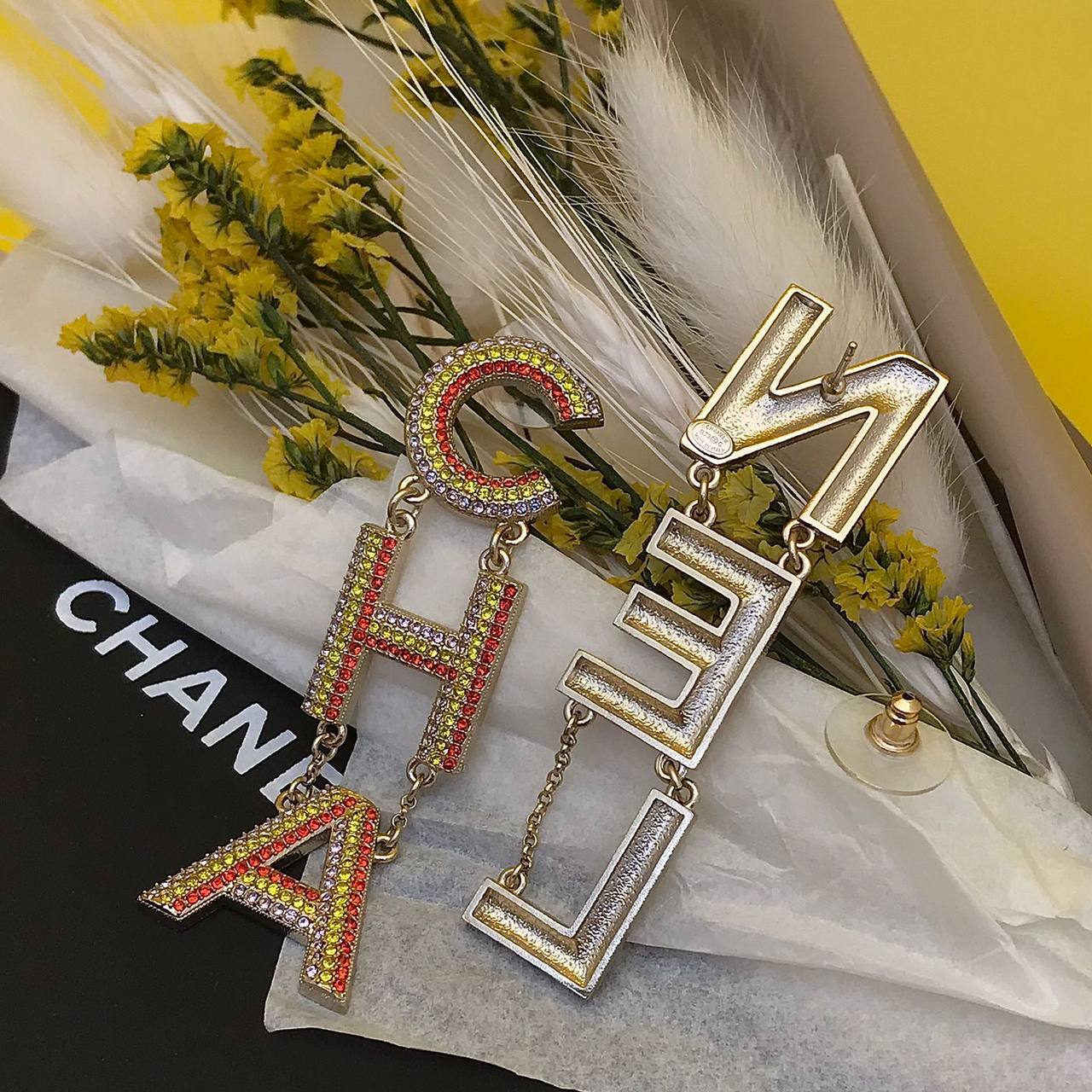 Трендовые серьги Chanel BP-31462 Трендовые серьги Chanel BP-31462