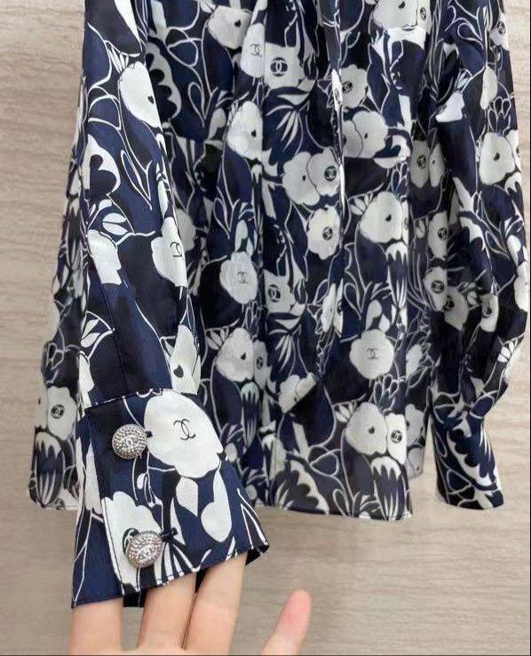 Элитная рубашка Chanel BP-19149 Элитная рубашка Chanel BP-19149