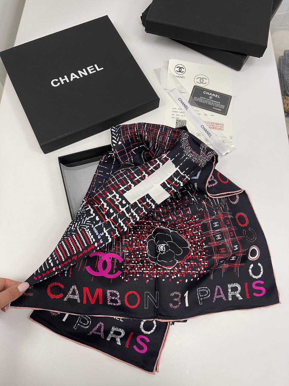 Chanel платок коллекционный BP-27659 Chanel платок коллекционный BP-27659