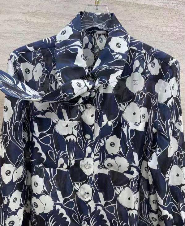 Элитная рубашка Chanel BP-19149 Элитная рубашка Chanel BP-19149