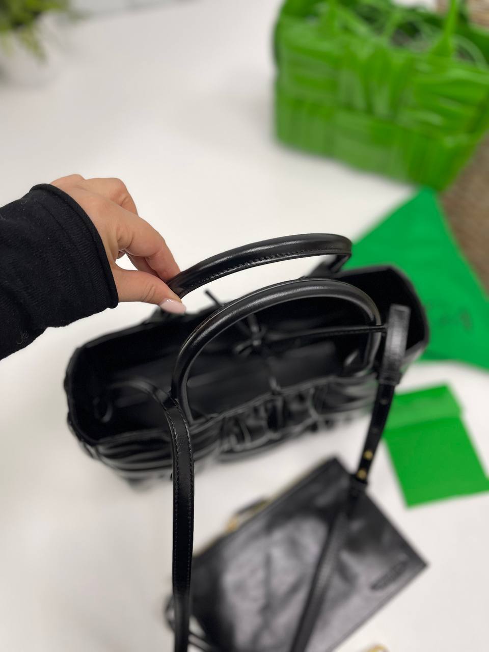 Коллекционная женская сумка Bottega Veneta BP-28615 Коллекционная женская сумка Bottega Veneta BP-28615