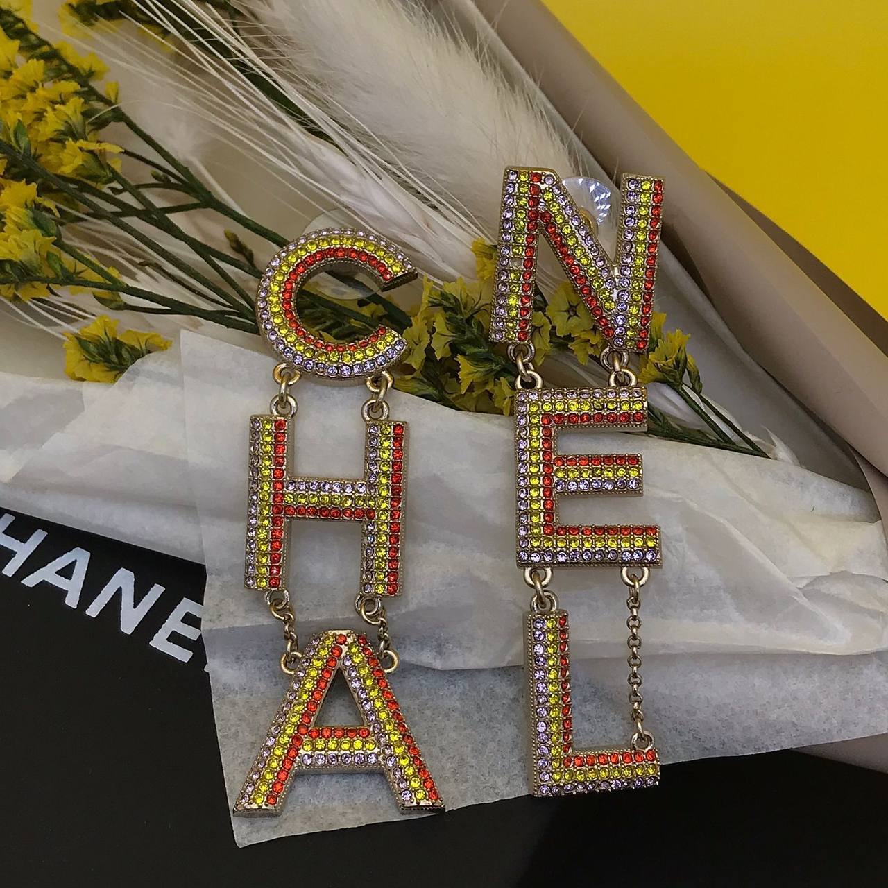 Трендовые серьги Chanel BP-31462 Трендовые серьги Chanel BP-31462