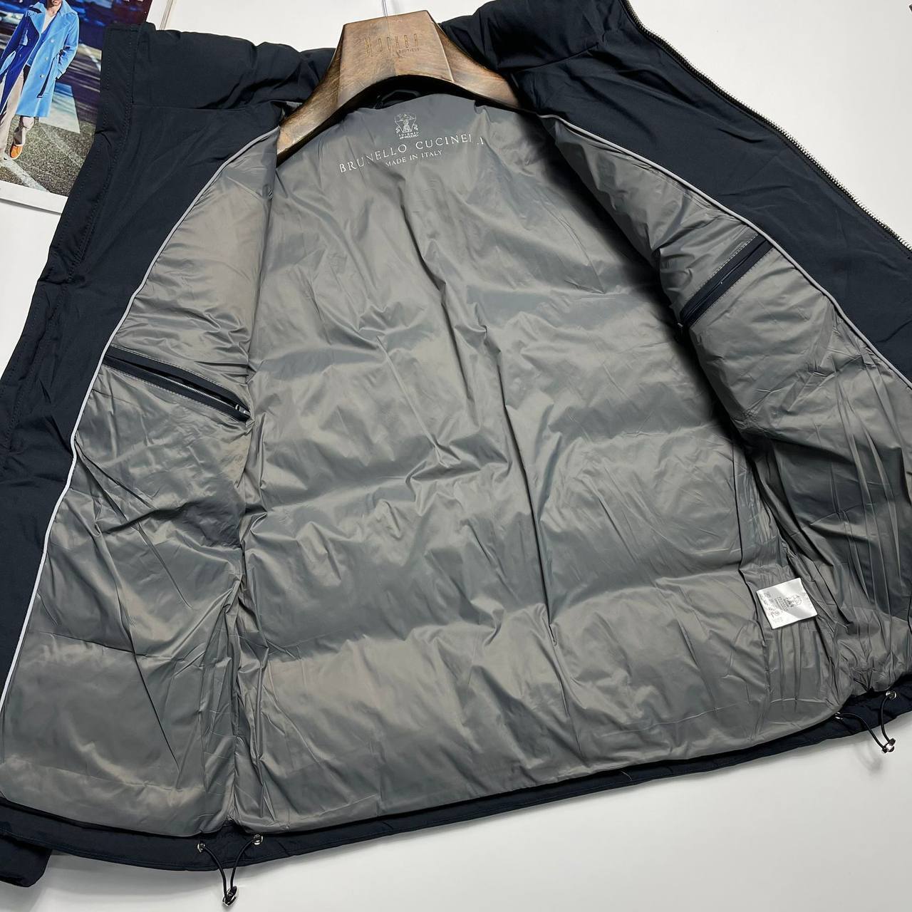 Пуховик BC трендовый BP-43395 Пуховик BC трендовый BP-43395