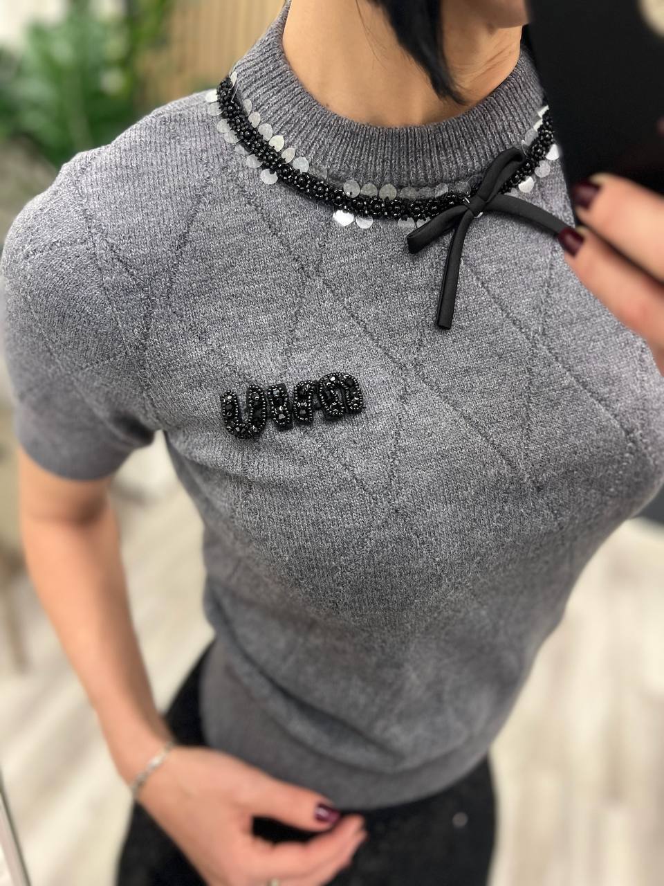 Дизайнерская кофта Miu Miu BP-46762 Дизайнерская кофта Miu Miu BP-46762