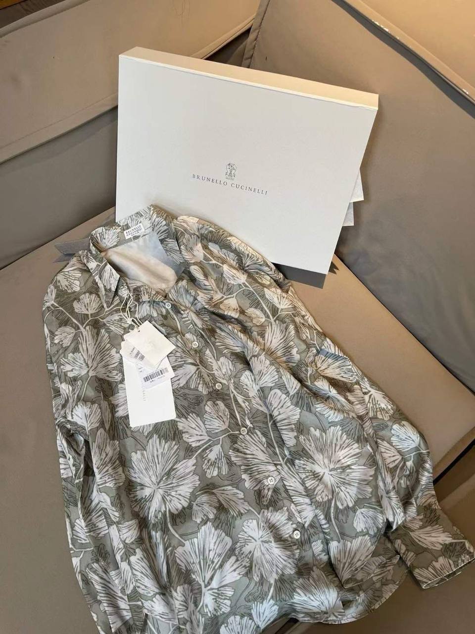 Шелковая премиум рубашка BC BP-45508 Шелковая премиум рубашка BC BP-45508