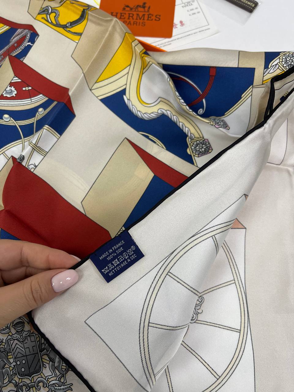 Hermes платок премиум BP-27660 Hermes платок премиум BP-27660