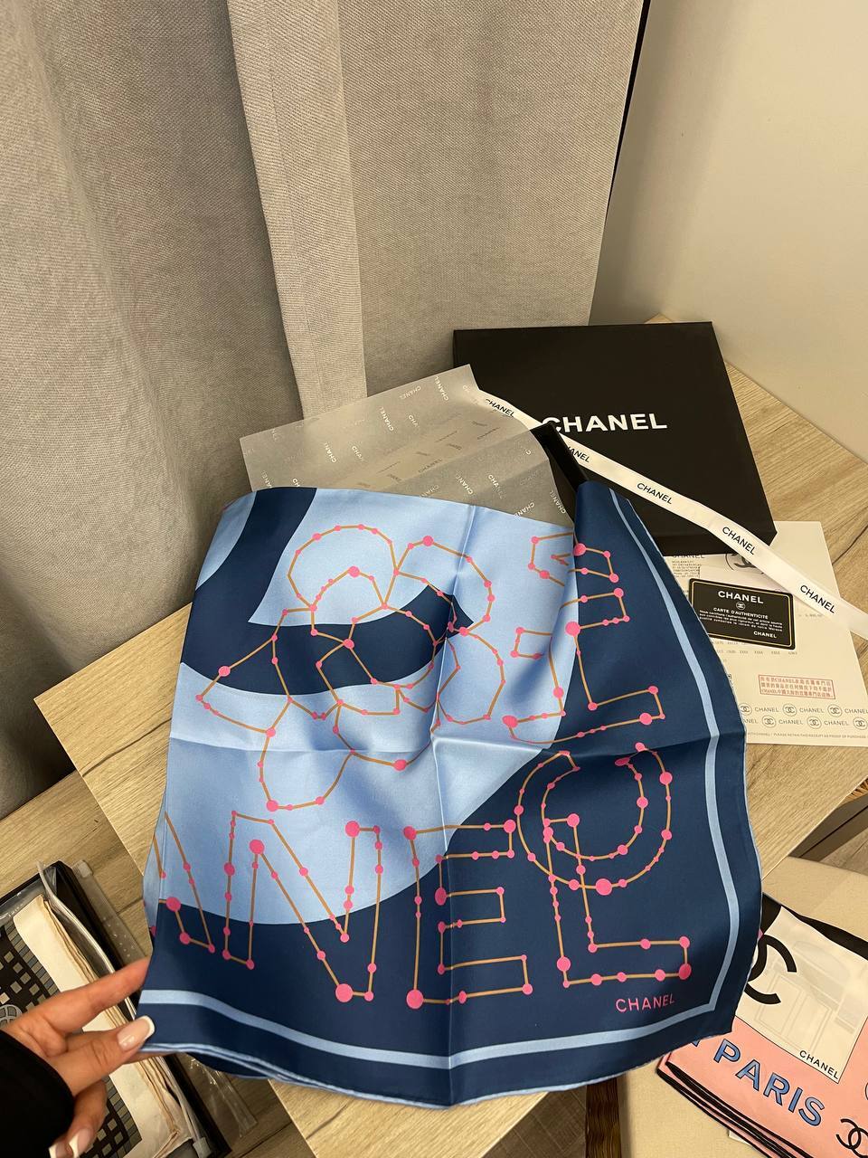 Платок эксклюзивный Chanel BP-45535 Платок эксклюзивный Chanel BP-45535