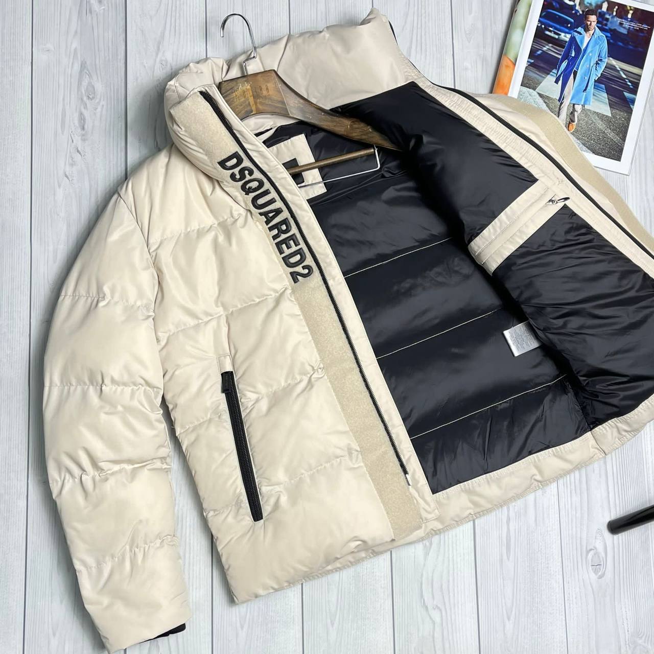 Пуховик повседневный Dsquared BP-21770 Пуховик повседневный Dsquared BP-21770