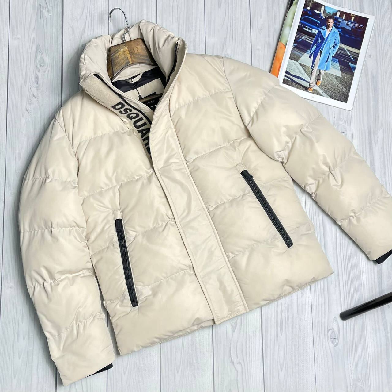 Пуховик повседневный Dsquared BP-21770 Пуховик повседневный Dsquared BP-21770