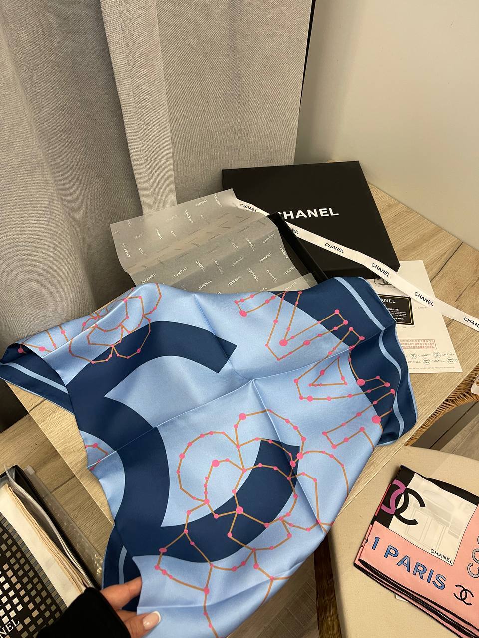 Платок эксклюзивный Chanel BP-45535 Платок эксклюзивный Chanel BP-45535