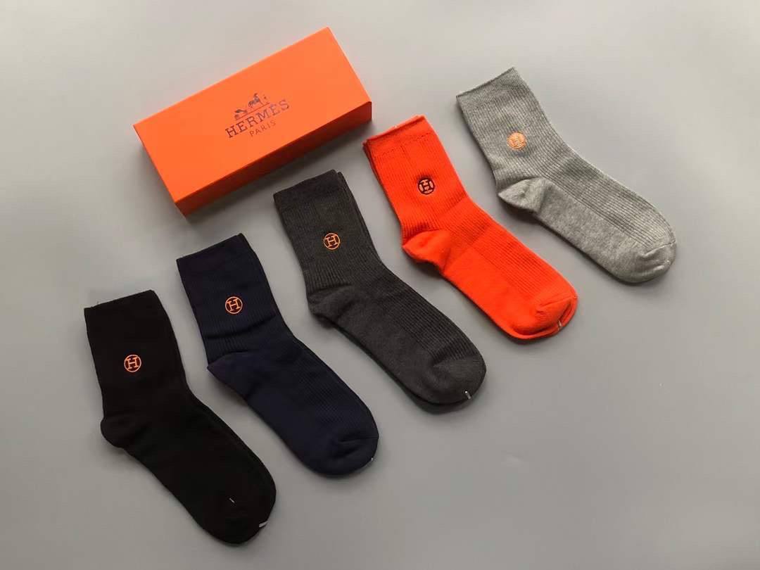 Лимитный комплект носков Hermes BP-45703 Лимитный комплект носков Hermes BP-45703
